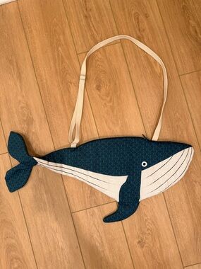 Blue Whale-Shaped Fish Bag Shoulder Purse